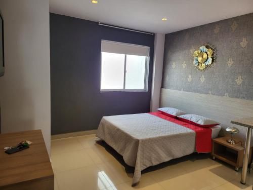1 double bed