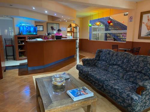 Lobby, Hotel Maria Luisa in Huajuapan De León