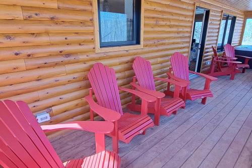Balkons/terase, Retreat Lodge - Lochaber Lake Lodges in Greenwold (NS)