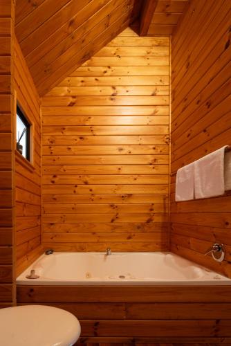 Fürdőszoba, Fox Glacier Lodge in Fox Glacier