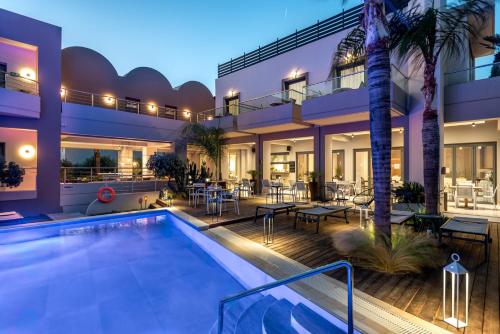 Swimming pool, Libyan Princess in Pelekanos