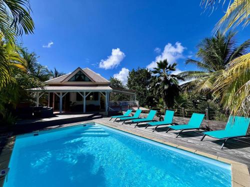 Villa Bleu Caraïbes Trois Ilets - Location, gîte - Les Trois-Îlets