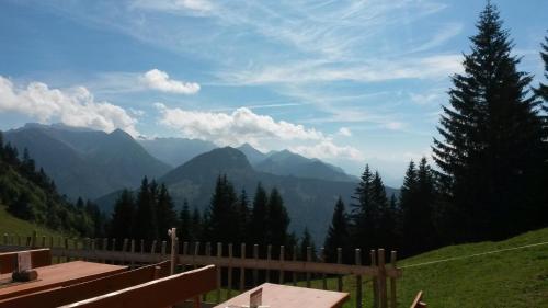 Almstube in Bad Hindelang, Deutschland