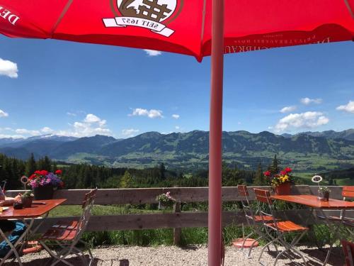 Almstube in Bad Hindelang, Deutschland