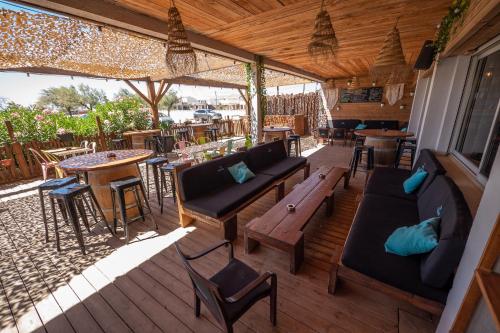 Étterem, Sunrise Beach Hotel in Gruissan