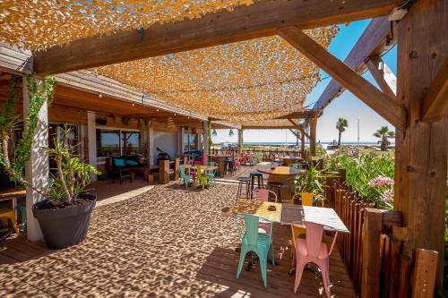Étterem, Sunrise Beach Hotel in Gruissan