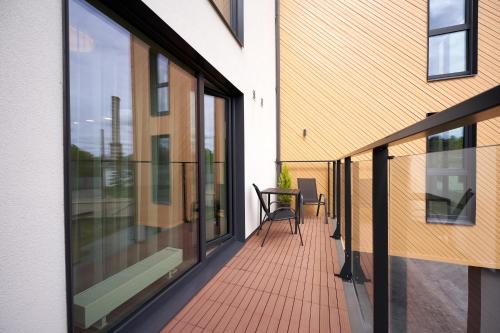 Balcony/terrace, Windway Apartments in Otepaa