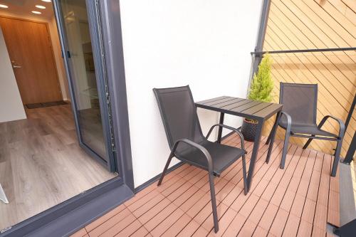 Balcony/terrace, Windway Apartments in Otepaa
