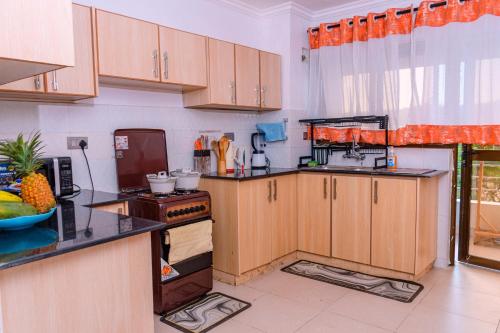 Kitchen, Havan Furnished Apartment-Shawmut in Nakuru