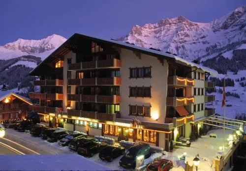 Chalet-Hotel Beau-Site in Adelboden, Schweiz