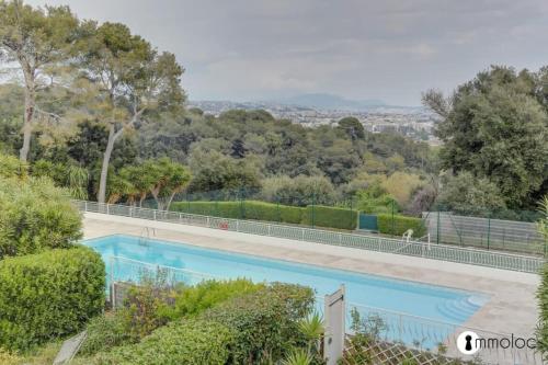 Air-conditioned house in residence with swimming pool and tennis court - Location saisonnière - Villeneuve-Loubet