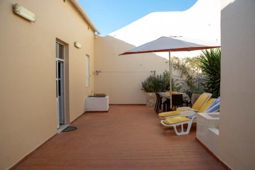 Balcony/terrace, Urban Beach - Casa Amarela in Vale de Covo