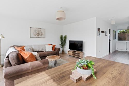 Shared lounge/TV area, Woodvale Gardens in Wylam