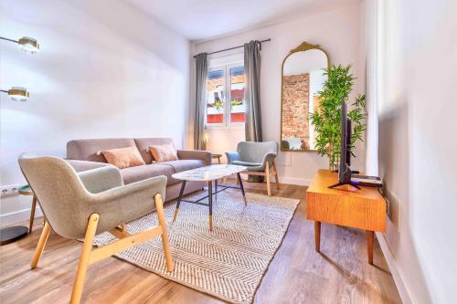 Three-Bedroom Apartment room in Apartamento Auditorio II en Madrid