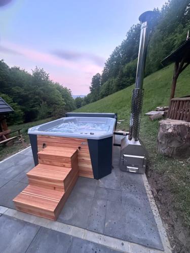 Pezsgőfürdő, Polana Głęboka Wielka - jacuzzi (Polana Gleboka Wielka - jacuzzi) in Rytro