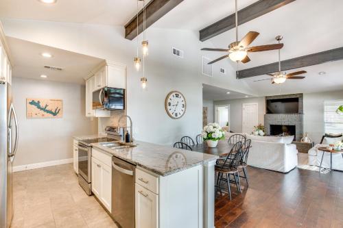 Cedar Creek Reservoir Retreat with Dock and Fire Pit! in Gun Barrel City, USA