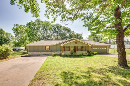 Cedar Creek Reservoir Retreat with Dock and Fire Pit! in Gun Barrel City, USA