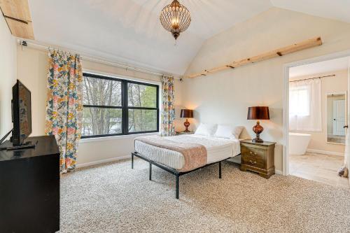 Lakefront Long Pond Home with Wraparound Deck!