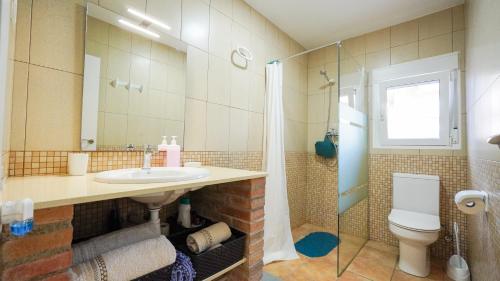 Fürdőszoba, Casa Uly in Riumar