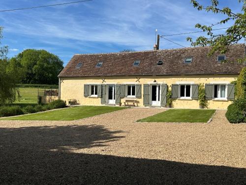 Perche Normandie Belleme longère maison déco gîte à louer Igé