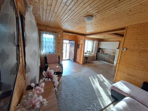 Kitchen, Cabana Baile Figa in Beclean