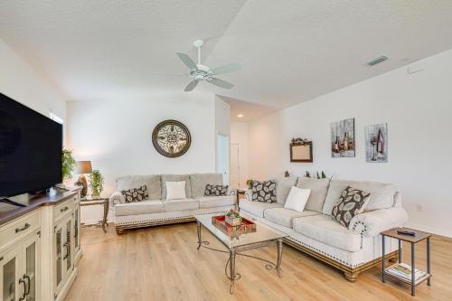 The Villages Home with Furnished Lanai and Golf Cart! in Wildwood, USA