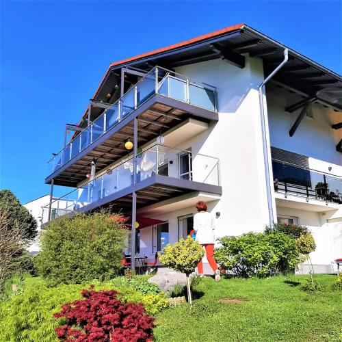 Viesnīcas āriene, Haus am Weinberg in Seekirchen Am Wallersee