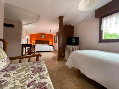 1 double bed