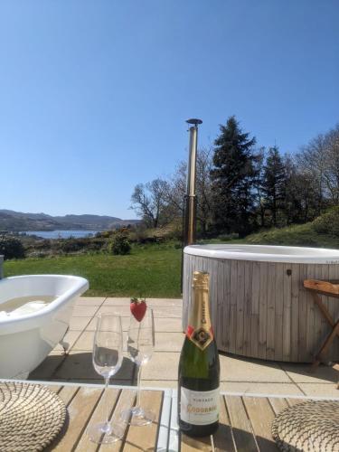 ทัศนียภาพภายนอกโรงแรม, Achalic Farm House in เลแรกส์