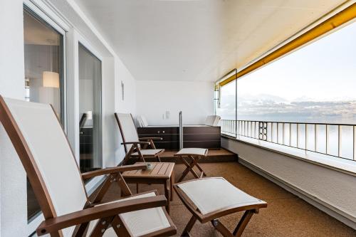 Suite, junior, balcon
