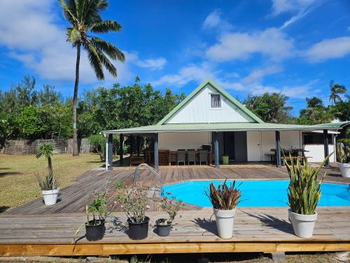 Maison F3 proche de la plage - Location saisonnière - Saint-Paul