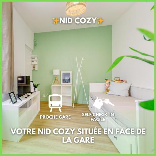 Le Nid Cozy - Face Gare De Corbeil - Location saisonnière - Corbeil-Essonnes