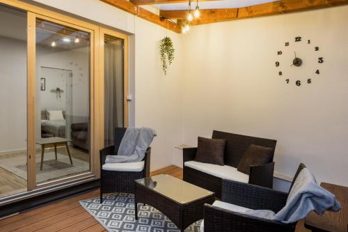 Balkon/terasa, BALANCE apartments in Znojmo