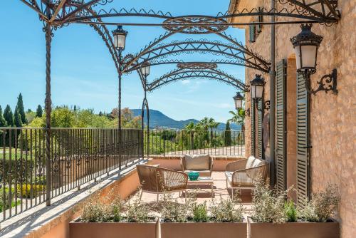 ระเบียง/ชานเรือน, Es Figueral Nou Hotel Rural & Spa  Adults Only +12 in อินกา