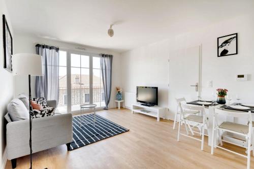 Appartement de 2 chambres avec balcon et wifi a Villiers sur Marne - Location saisonnière - Villiers-sur-Marne