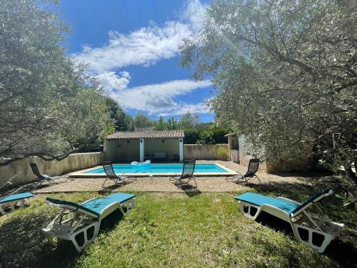 Les Oliviers - Villa 10 personnes - 5 min Ardèche