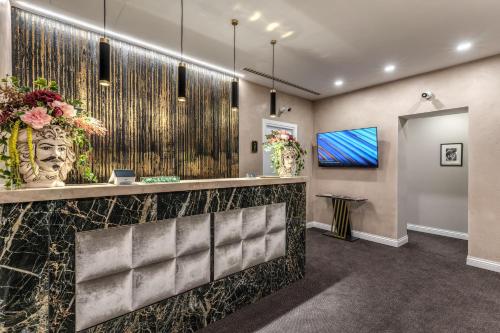 로마 Goldoni 47 3성급 호텔 로비