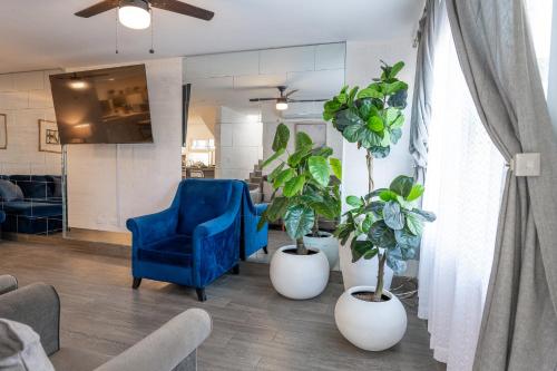 Shared lounge/TV area, Casa Espejos Sauzal with AC and Private Parking in El Sauzal
