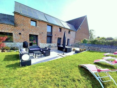 . Gîte de charme avec spa, jardin et parking - Neuville-en-Avesnois - FR-1-510-11