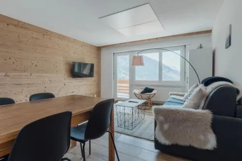 Appartement avec vue majestueuse sur les montagnes in Leukerbad, Schweiz