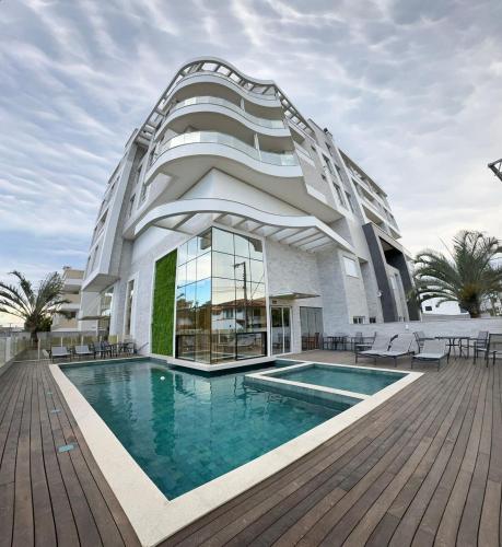 สระว่ายน้ำ, A102 - Residencial Badejo - Apto 101 - Garden em condomínio com Piscina (A102 - Residencial Badejo - Apto 101 - Garden em condominio com Piscina) in มอร์รินโยส