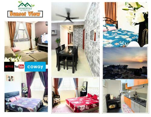 Homestay Seri Terengganu,Apartment Tok Pelam Sunset View,Pantai Batu Burok,KTCC,Hospital,Drawbridge