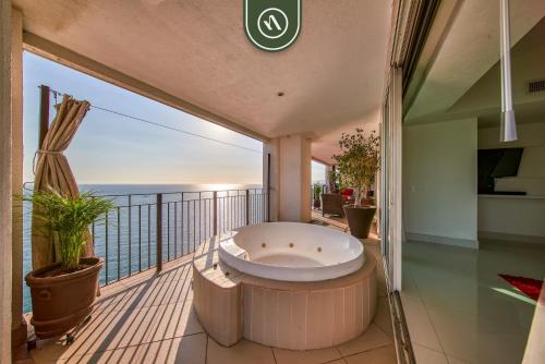 4BR Condo with Private Jacuzzi - Ocean View in Puerto Vallarta, Mexico