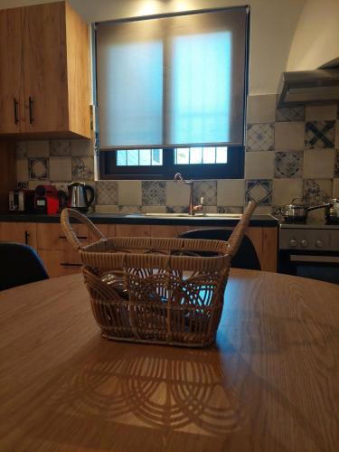 Kitchen, Elaion Apartments in Kandanos