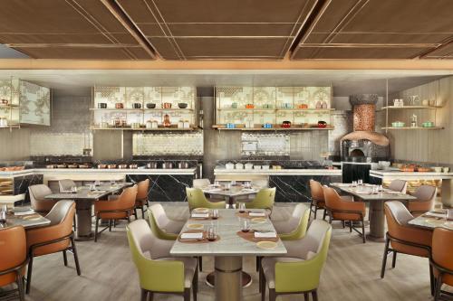 Navi Mumbai Marriott Hotel - 레스토랑