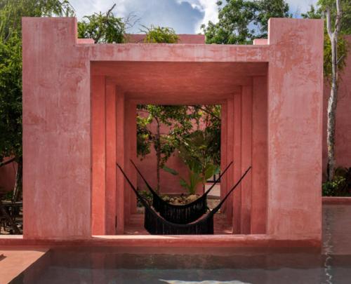 Casa Nikte Pink Paradise Beach Club in Tulum, Mexico