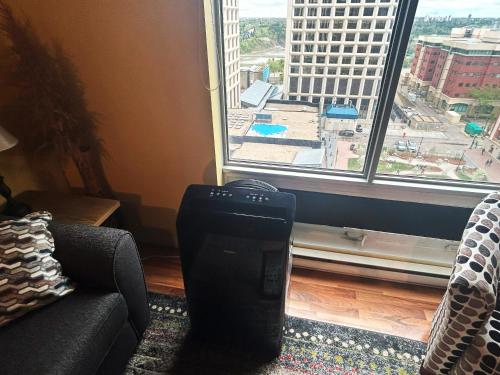 2 Full Beds, Rogers Place Downtown Central, Memorable 1 Bedroom Condo, Edmonton (fotografie 9)