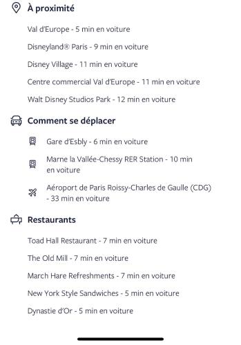 Maison Disneyland Paris