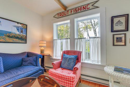 Baileys Harbor Cottage with Dock Steps to Lake! in Baileys Harbor, USA