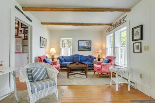 Baileys Harbor Cottage with Dock Steps to Lake! in Baileys Harbor, USA